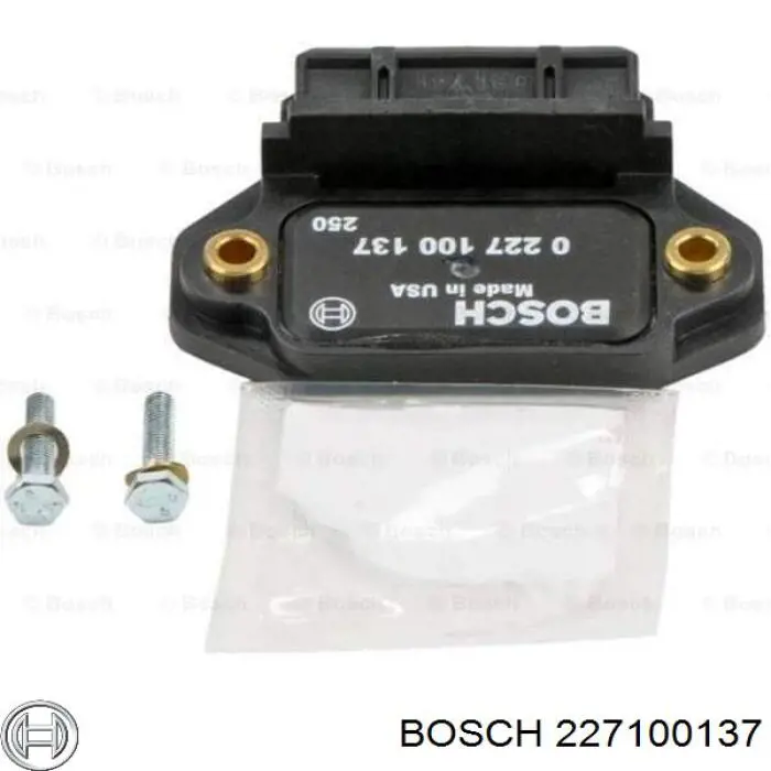 Modulo de encendido 227100137 Bosch