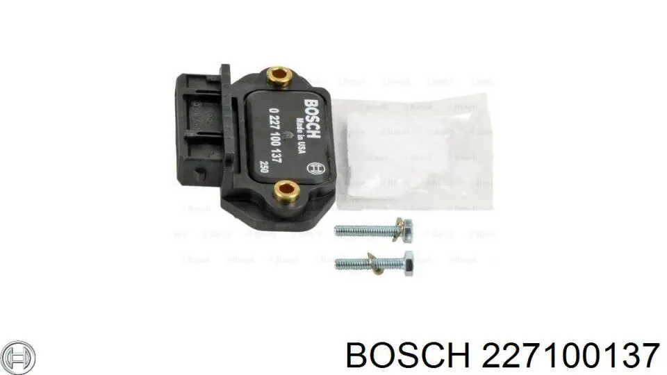 227100137 Bosch módulo de encendido