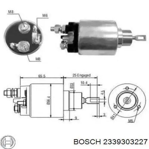 9951018 Fiat/Alfa/Lancia interruptor magnético, estárter