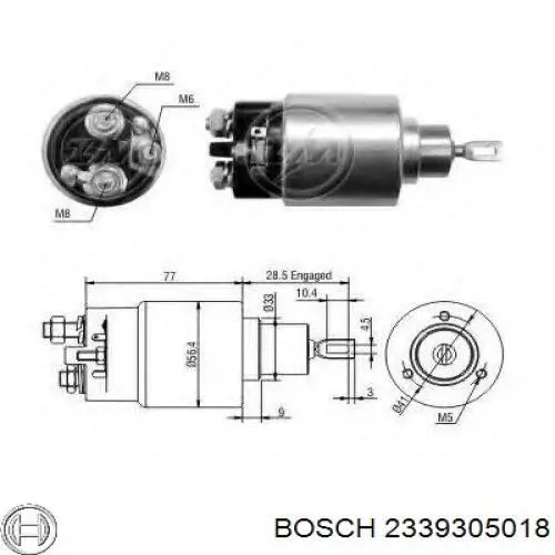Comprar 583689 Peugeot/Citroen Solenoide de arranque