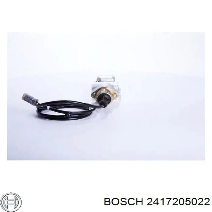 Válvula de corte de combustible de la bomba de inyección 2417205022 Bosch