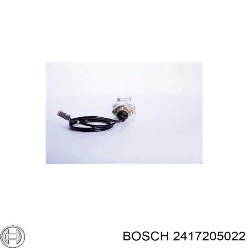 2417205022 Bosch Válvula de corte de combustible de la bomba de inyección