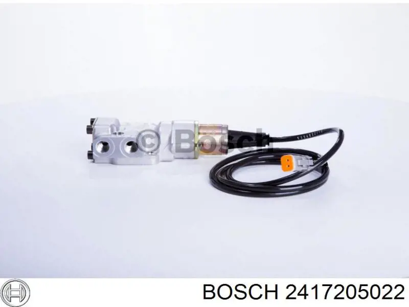 Válvula de corte de combustible de la bomba de inyección Bosch 2417205022