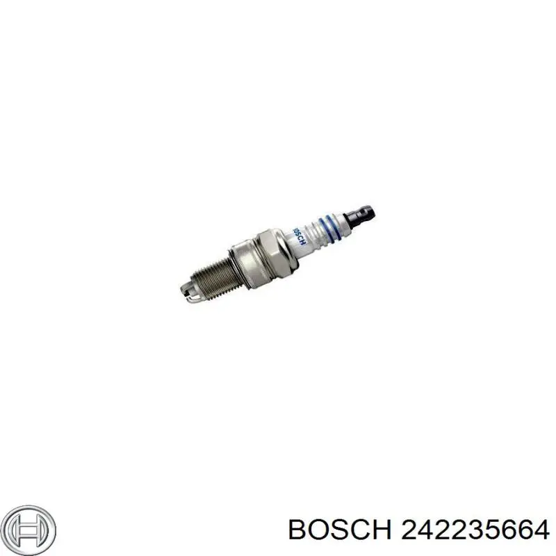 Bujía 242235664 Bosch