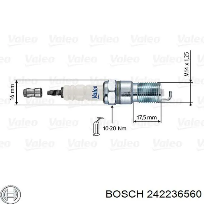 242236560 Bosch bujía