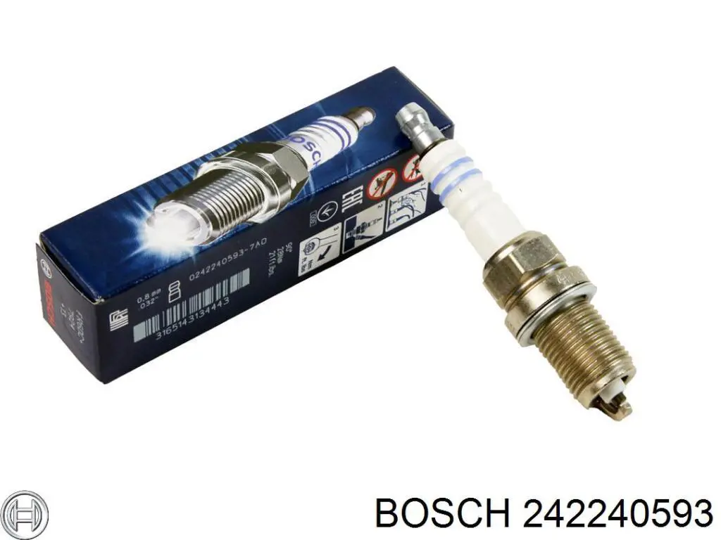 242240593 Bosch bujía