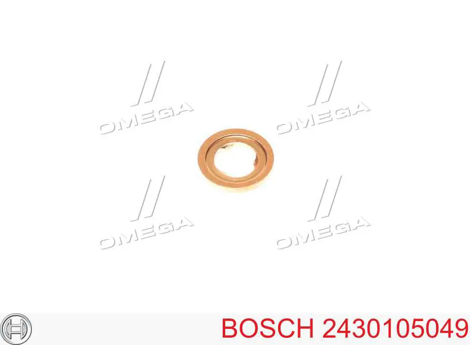 2430105049 Bosch Arandela de asiento del inyector