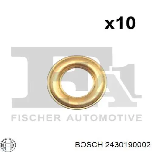 2430190002 Bosch cuerpo intermedio inyector superior