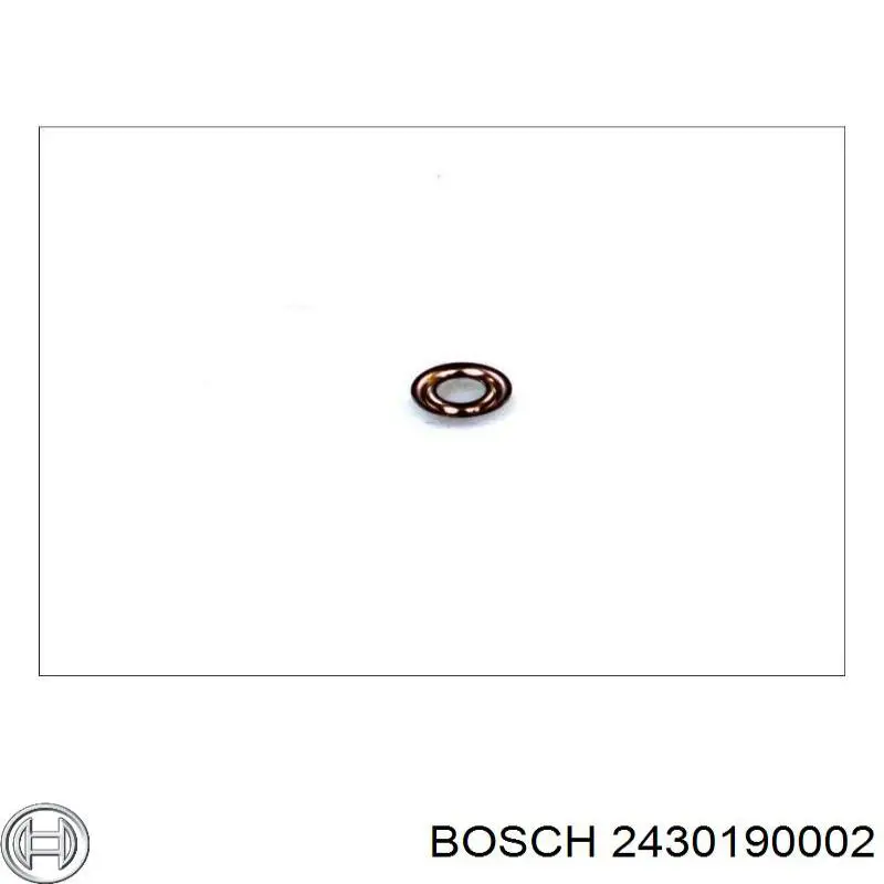 Arandela superior del inyector Bosch 2430190002 precio, desde 0,65 EUR