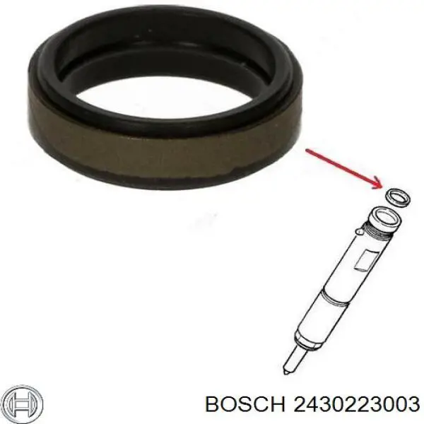 Kit de reparación del inyector 2430223003 Bosch