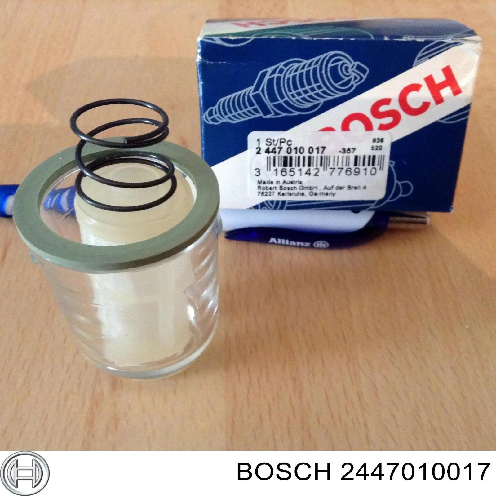 Filtro combustible Bosch 2447010017 precio, desde 3,52 EUR