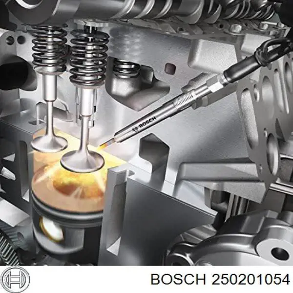 250201054 Bosch Bujías de calentamiento