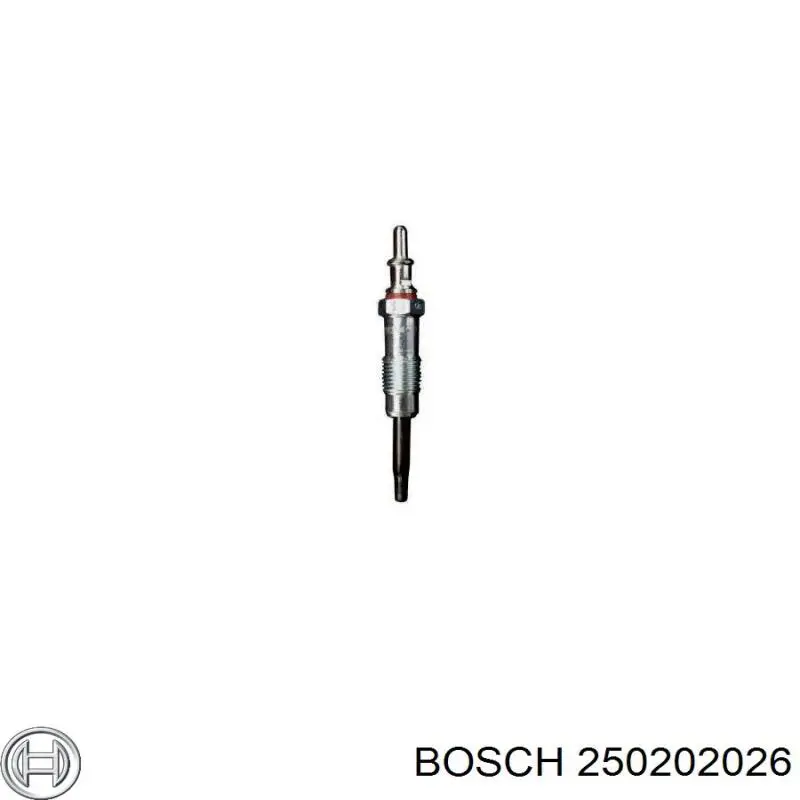 250202026 Bosch bujía de precalentamiento