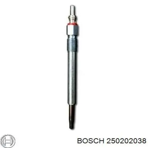 Bujías incandescentes Bosch 250202038 precio, desde 18,07 EUR