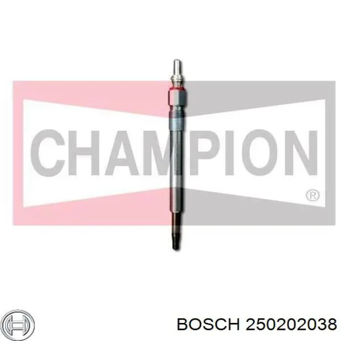 250202038 Bosch bujía de incandescencia