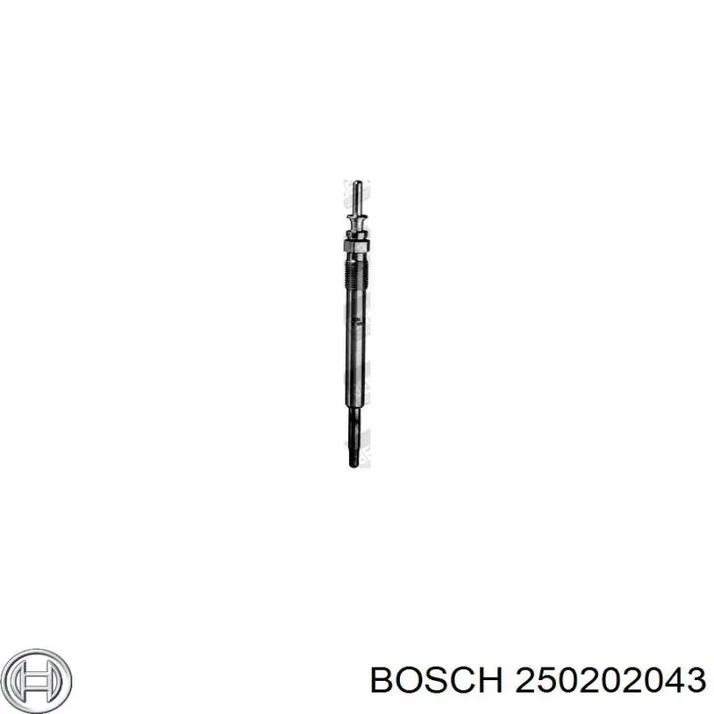 250202043 Bosch Bujías de calentamiento