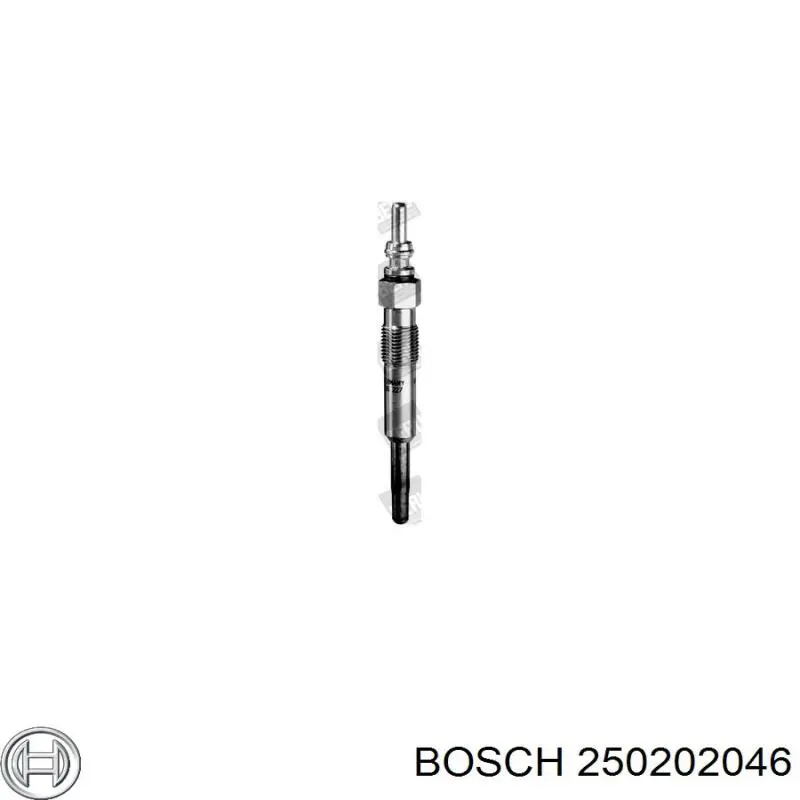 250202046 Bosch bujía de incandescencia