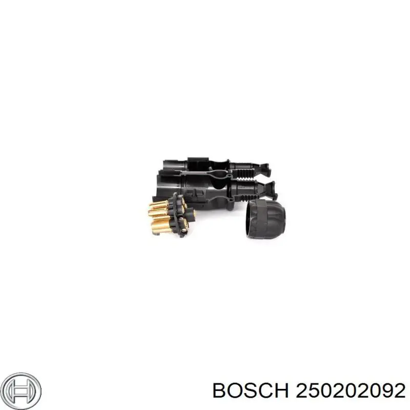 250202092 Bosch bujía de precalentamiento
