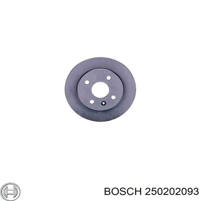 Bujía de precalentamiento 250202093 Bosch