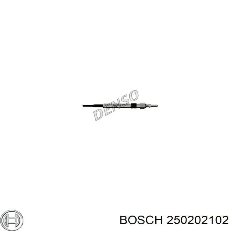 250202102 Bosch bujía de precalentamiento