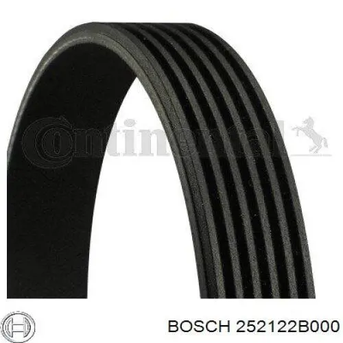 252122B000 Bosch correa trapezoidal