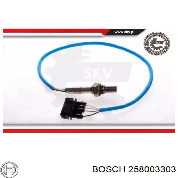 258003303 Bosch Sensor de oxígeno previo al catalizador