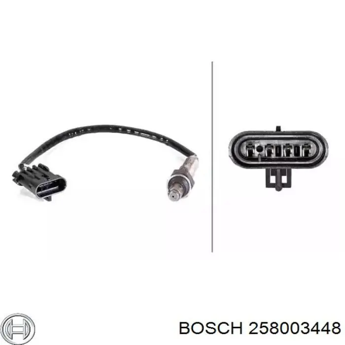 258003448 Bosch sonda lambda