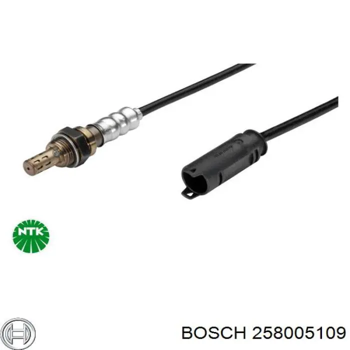 258005109 Bosch sonda lambda sensor de oxigeno post catalizador