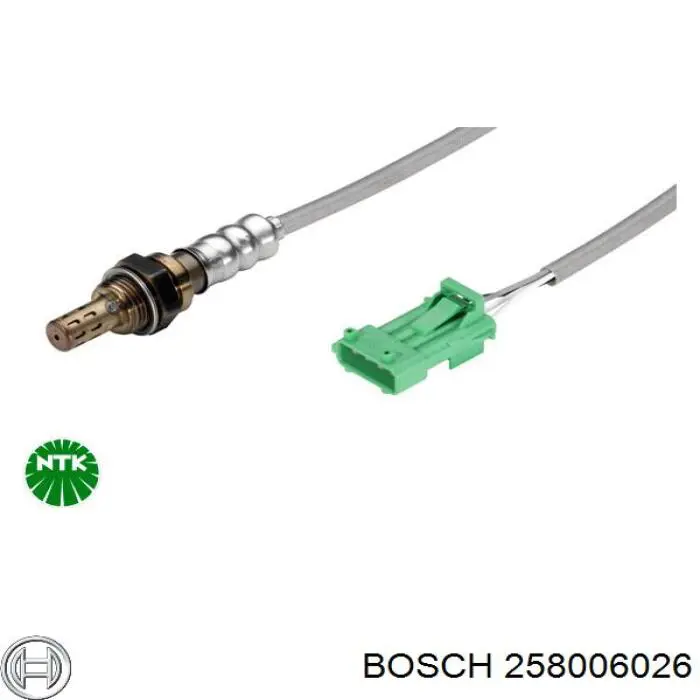 258006026 Bosch Sensor de oxígeno previo al catalizador