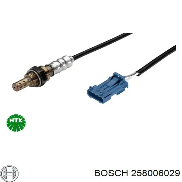 258006029 Bosch sonda lambda sensor de oxigeno post catalizador