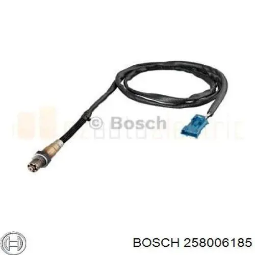 Sonda lambda de oxígeno posterior al catalizador 258006185 Bosch