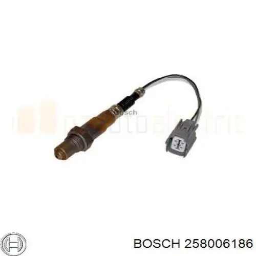258006186 Bosch sonda lambda sensor de oxigeno post catalizador