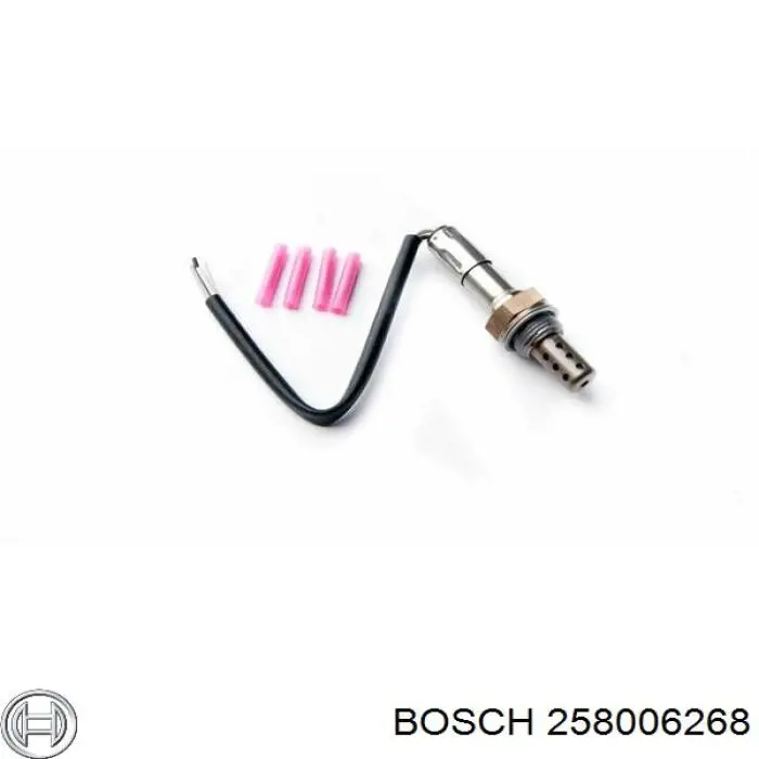 258006268 Bosch sonda lambda, sensor de oxígeno antes del catalizador derecho