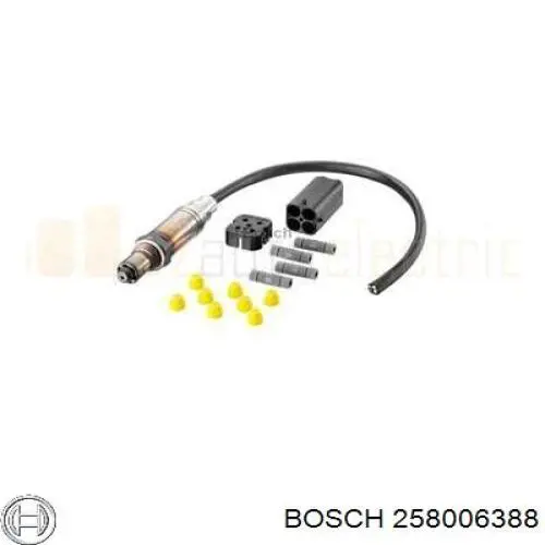 258006388 Bosch sonda lambda sensor de oxigeno post catalizador