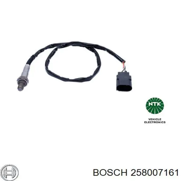 258007161 Bosch sonda lambda sensor de oxigeno para catalizador