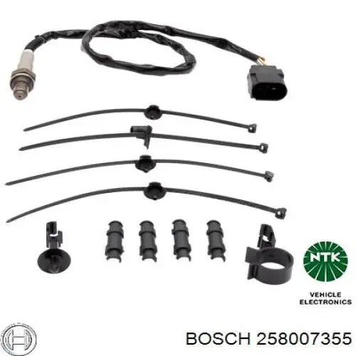 258007355 Bosch Sensor de oxígeno previo al catalizador