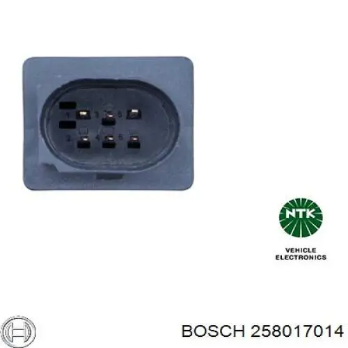 258017014 Bosch sonda lambda sensor de oxigeno para catalizador
