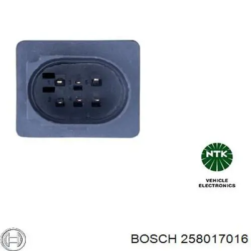 258017016 Bosch sonda lambda sensor de oxigeno para catalizador