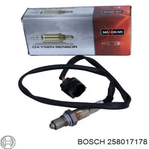 258017178 Bosch sonda lambda sensor de oxigeno para catalizador