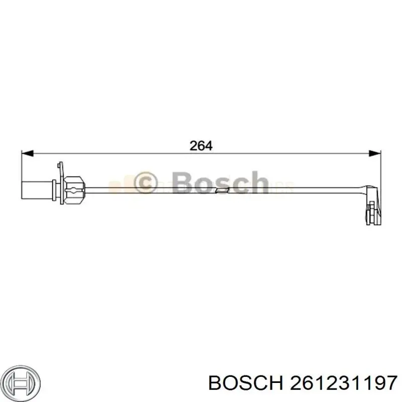 261231197 Bosch sensor de detonacion