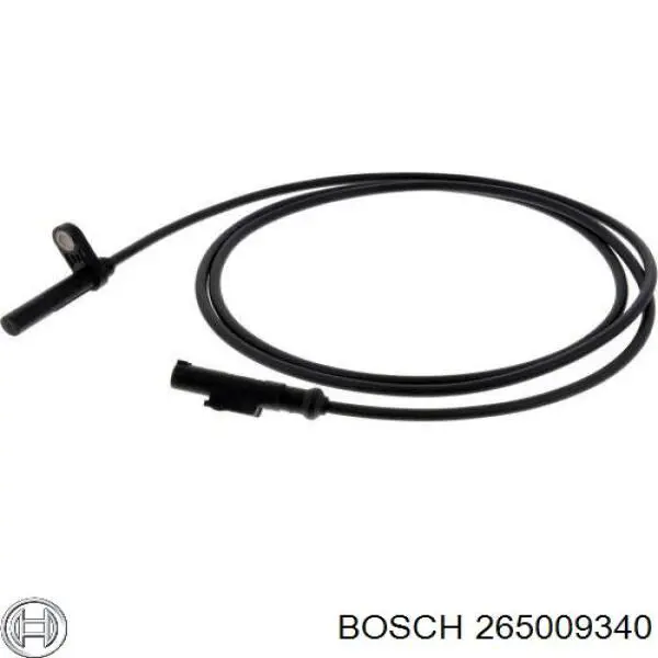 265009340 Bosch sensor abs trasero izquierdo