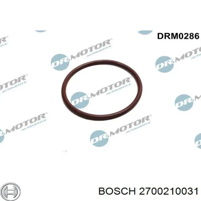 2700210031 Bosch sello de la bomba de combustible