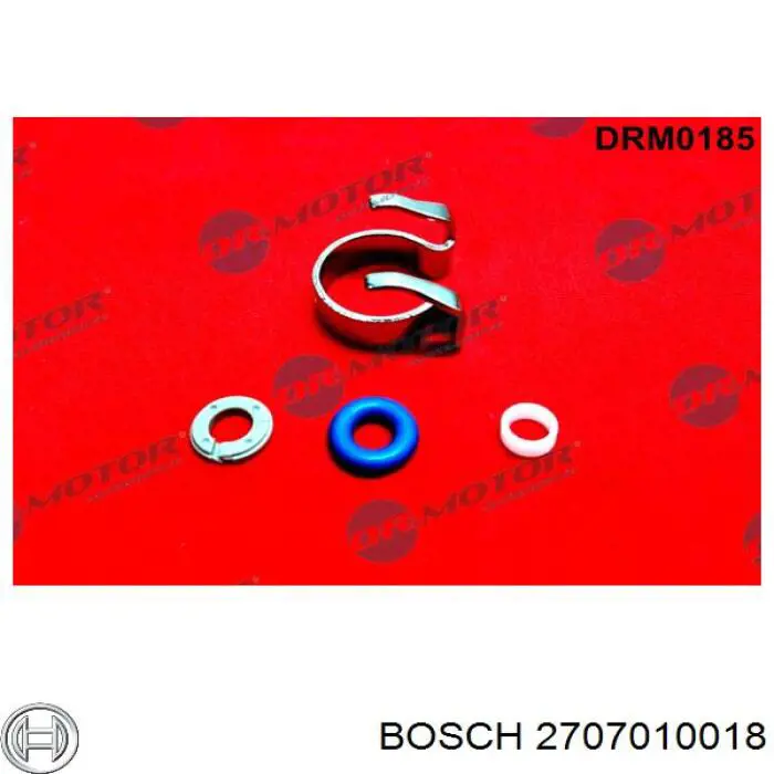 Kit de reparación, inyector Bosch 2707010018