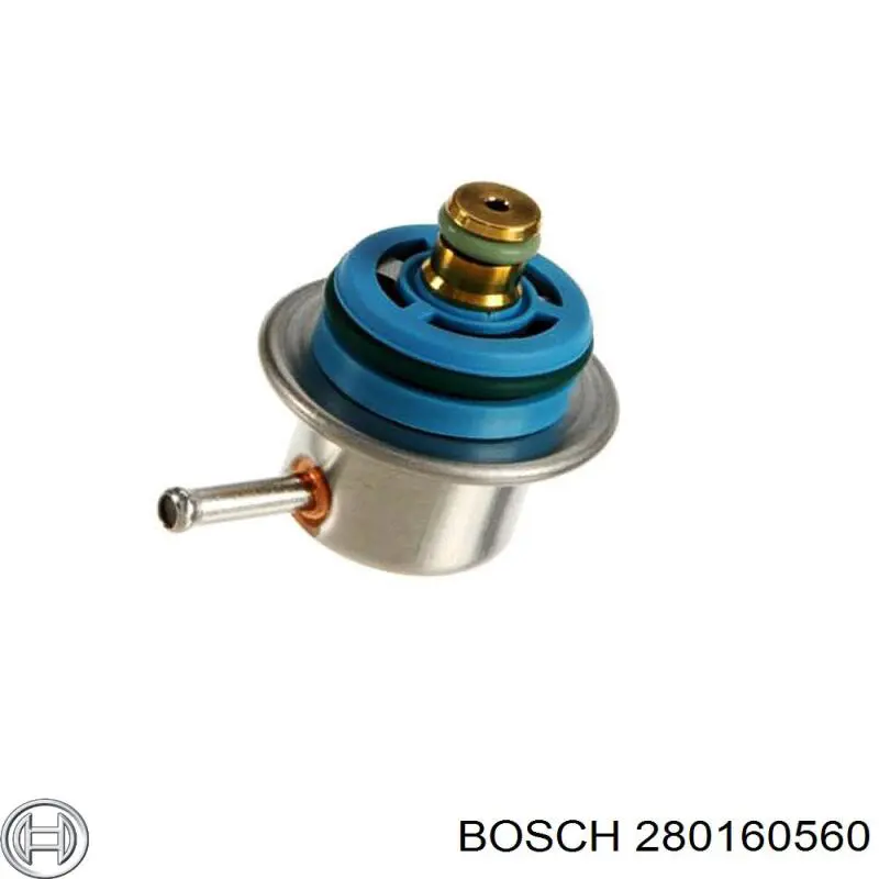 Comprar 280160560 Bosch Regulador de presión de combustible