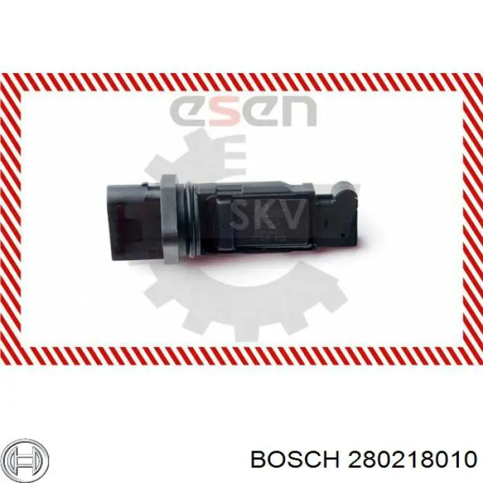 280218010 Bosch sensor de flujo de aire/medidor de flujo (flujo de aire masibo)