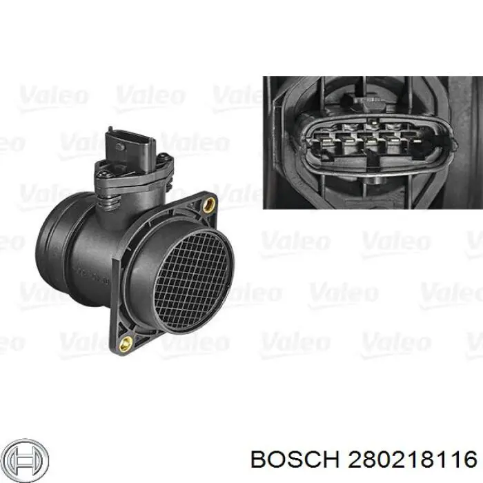 280218116 Bosch Sensor de flujo de aire