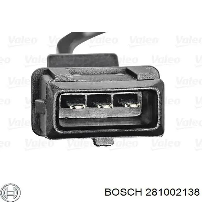 281002138 Bosch sensor de cigüeñal
