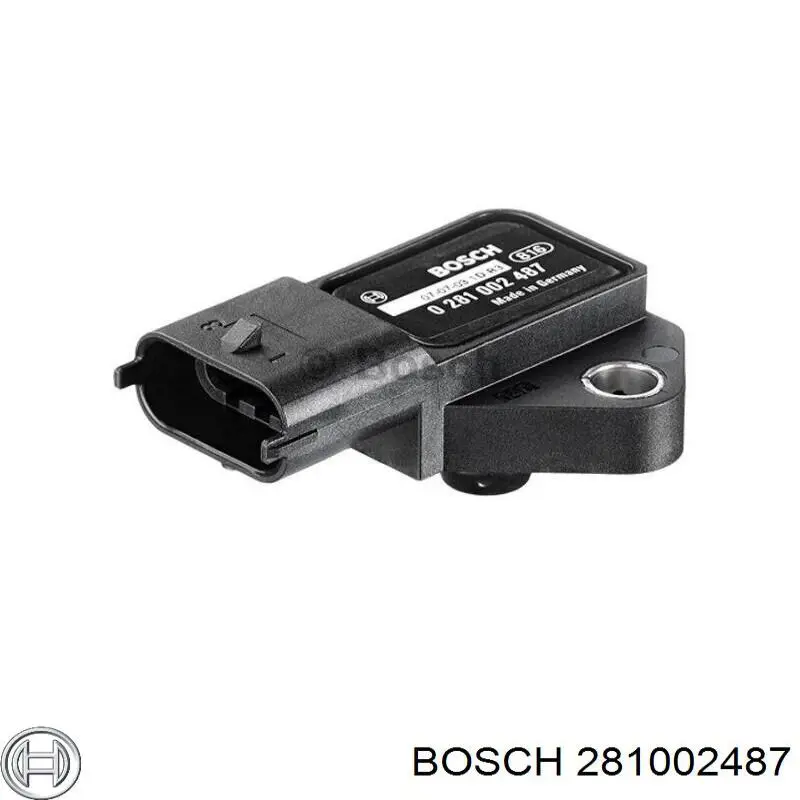 Sensor, presión colector de admisión  Bosch 281002487 precio, desde 39,96 EUR