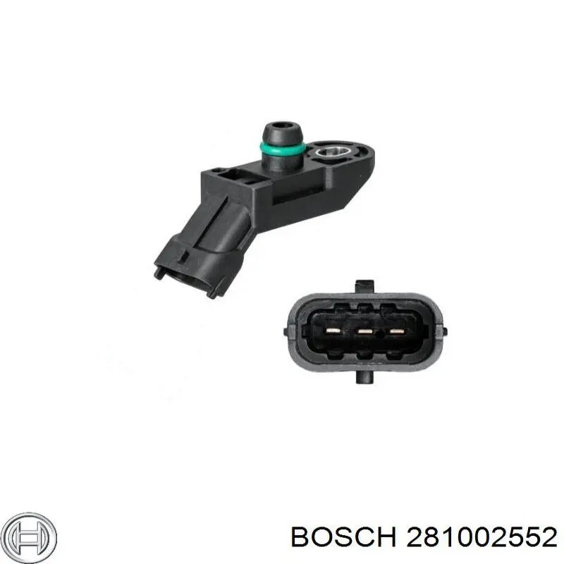 281002552 Bosch sensor de presion del colector de admision