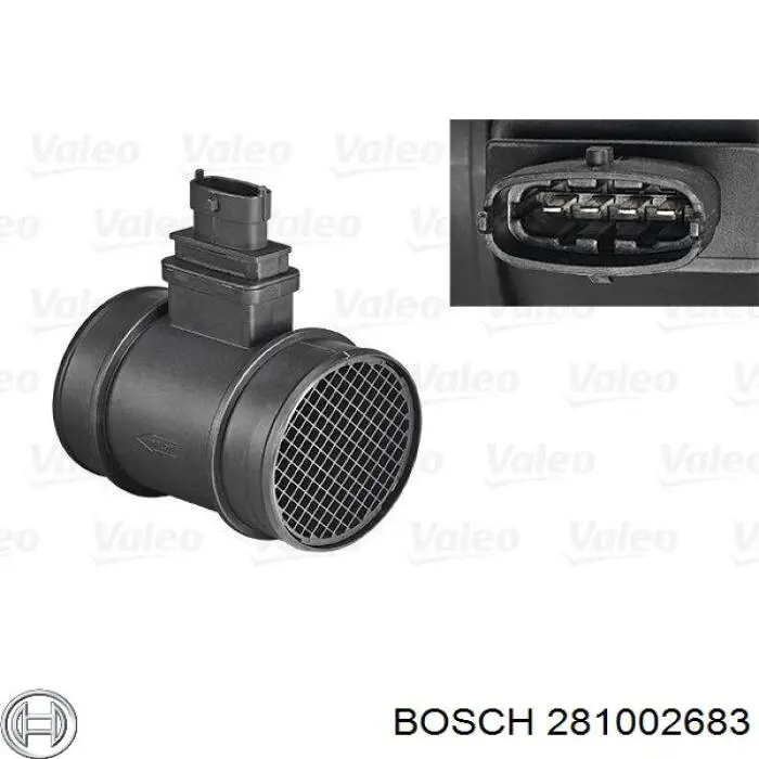 281002683 Bosch medidor de masa de aire